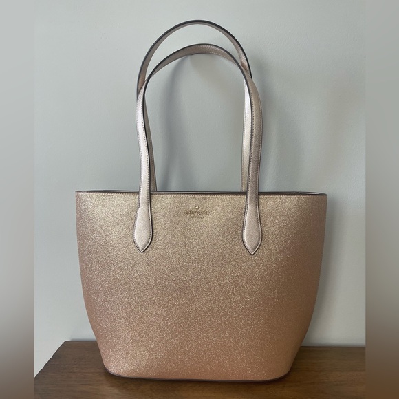 Kate Spade Glitter Metallic Tote Bag